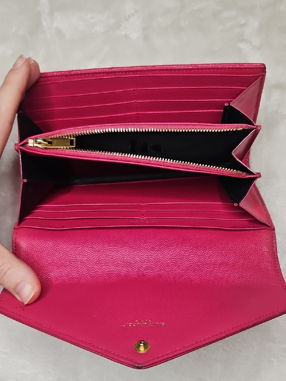 YSL Long Quilted Wallet - Picture 15 of 16